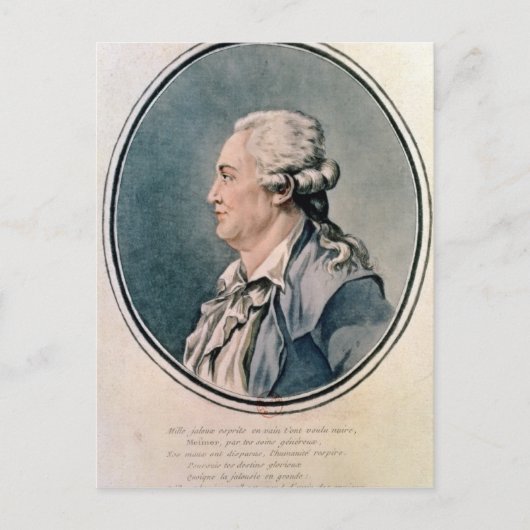 Carte Postale Portrait de Franz Anton Mesmer (Devant)