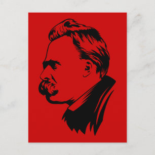 Carte Postale Portrait de Frederich Nietzsche