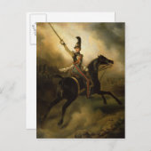 Carte Postale Portrait de Friedrich Heinrich 1830 (Devant / Derrière)