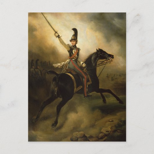 Carte Postale Portrait de Friedrich Heinrich 1830 (Devant)