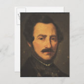 Carte Postale Portrait de Gaetano Donizetti (Devant / Derrière)