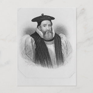 Carte Postale Portrait de George Abbot Archevêque de