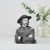 Carte Postale Portrait de George Armstrong Custer (Debout devant)