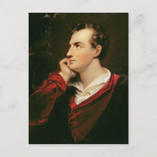 Carte Postale Portrait de George Gordon Byron 6e baron