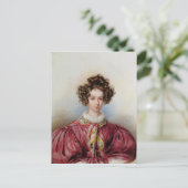 Carte Postale Portrait de George Sand 1830 (Debout devant)