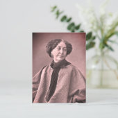 Carte Postale Portrait de George Sand par Nadar (Debout devant)