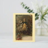 Carte Postale Portrait de George Washington (Debout devant)