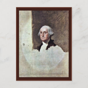 Carte Postale Portrait De George Washington, Par Gilbert Stuart
