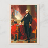 Carte Postale Portrait de George Washington, Thomas Sully (Devant)