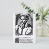 Carte Postale Portrait de Gerard Mercator (Debout devant)