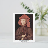 Carte Postale Portrait De Giovanni Arnolfini Par Jan Van Eyck (Debout devant)