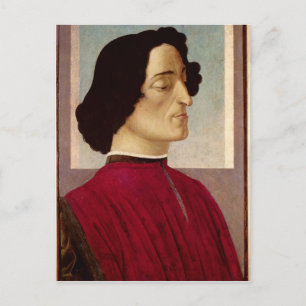Carte Postale Portrait de Giuliano de' Medici c.1480