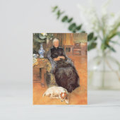 Carte Postale Portrait de Gothilda Furstenberg (Debout devant)