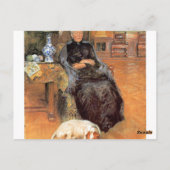 Carte Postale Portrait de Gothilda Furstenberg (Dos)