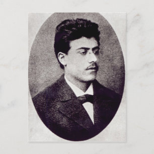 Carte Postale Portrait de Gustav Mahler, 1878