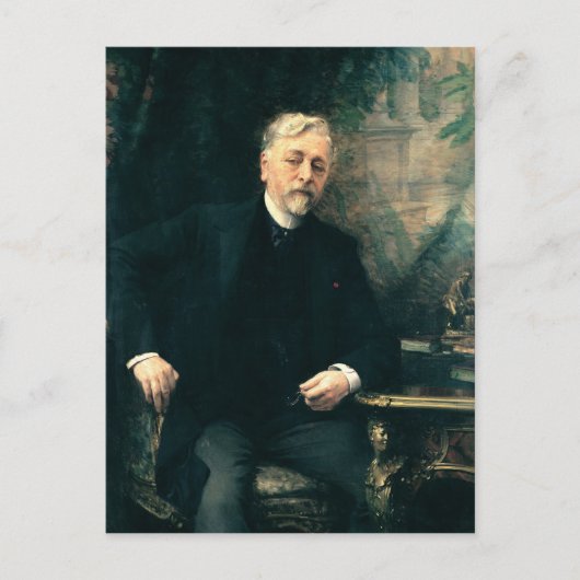Carte Postale Portrait de Gustave Eiffel 1905 (Devant)