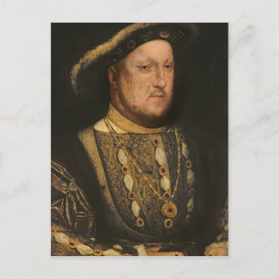 Carte Postale Portrait de Henri VIII c.1536