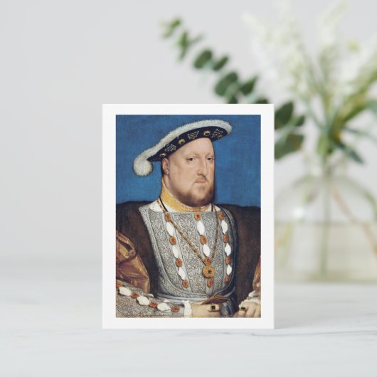 Carte Postale Portrait de Henri VIII d'Angleterre, Holbein (Debout devant)