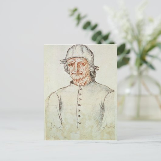 Carte Postale Portrait de Hieronymus Bosch (Debout devant)