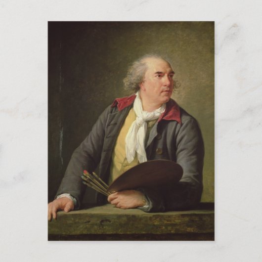 Carte Postale Portrait de Hubert Robert 1788 (Devant)