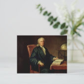 Carte Postale Portrait de Isaac Newton, c.1726 (Debout devant)