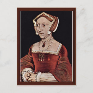 Carte Postale Portrait De Jane Seymour, Reine D'Angleterre