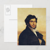 Carte Postale Portrait de Jean-François Champollion 1831 (Devant / Derrière)