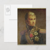 Carte Postale Portrait de Jean Lannes Duke de Montebello (Devant / Derrière)