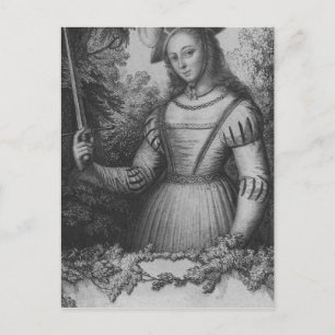 Carte Postale Portrait de Jeanne d'Arc