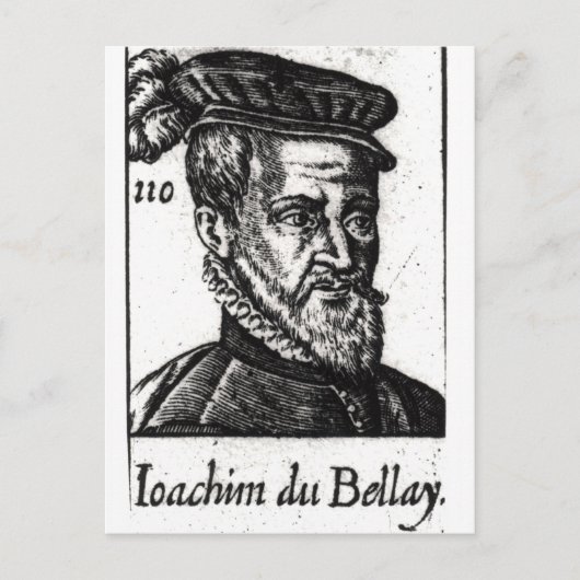 Carte Postale Portrait de Joachim du Bellay (Devant)