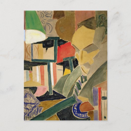 Carte Postale Portrait de Joan Salvat-Papasseit 1918 (Devant)