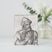 Carte Postale Portrait de Johannes Gutenberg (Debout devant)