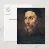 Carte Postale Portrait de John Calvin (Devant / Derrière)