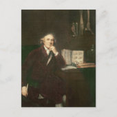 Carte Postale Portrait de John Hunter d'après Sir Joshua (Devant)