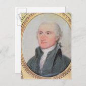 Carte Postale Portrait de John Jay (Devant / Derrière)
