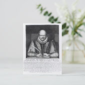 Carte Postale Portrait de John Stowe de son monument (Debout devant)