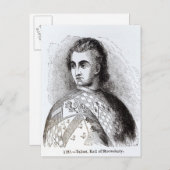 Carte Postale Portrait de John Talbot (Devant / Derrière)