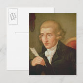 Carte Postale Portrait de Joseph Haydn (Devant / Derrière)