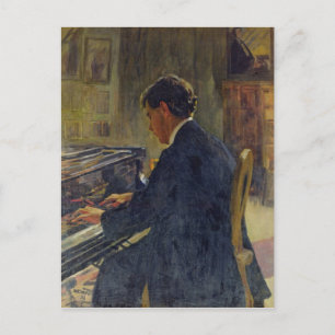 Carte Postale Portrait de Joseph Hofman, 1912