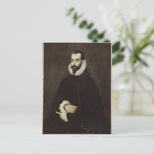 Carte Postale Portrait de Juan Pimentel y Herrera par El Greco (Debout devant)