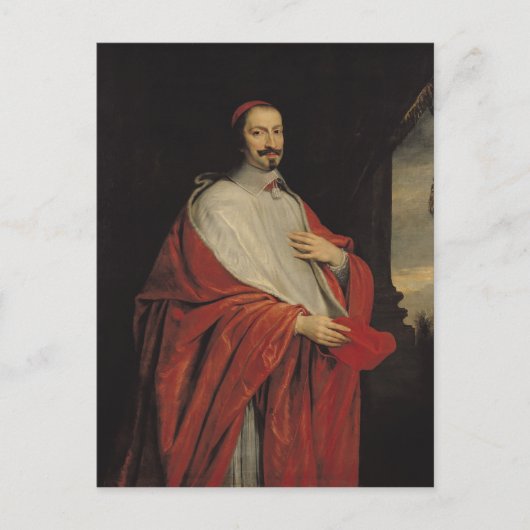 Carte Postale Portrait de Jules Mazarin (Devant)