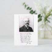 Carte Postale Portrait de Jules Verne (Debout devant)