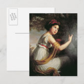 Carte Postale Portrait de Julie Le Brun, c.1797 (Devant / Derrière)