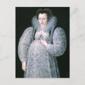 Carte Postale Portrait de la Dame inconnue c.1595 Art fine (Devant)