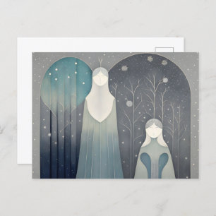 Carte Postale Portrait de la famille Grey, Post-croisement