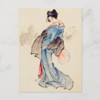Portrait de la femme de Katsushika Hokusai