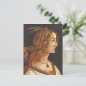 Carte Postale Portrait de la jeune Simonetta Vespucci (Debout devant)