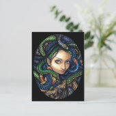 Carte postale "Portrait de la Méduse" (Debout devant)