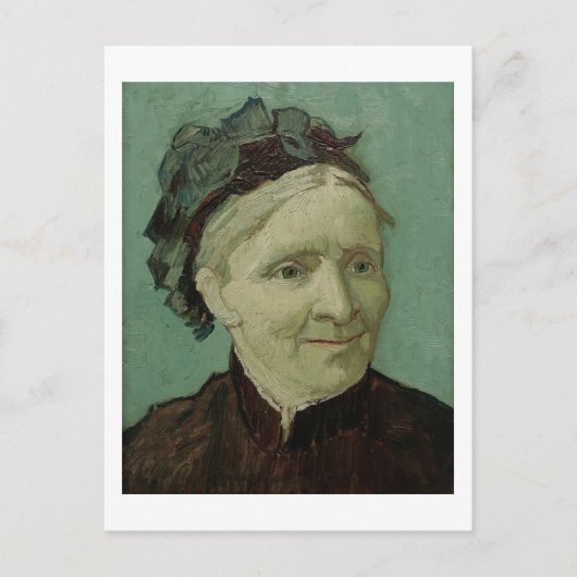 Carte Postale Portrait de la mère de l'artiste Van Gogh Art (Devant)