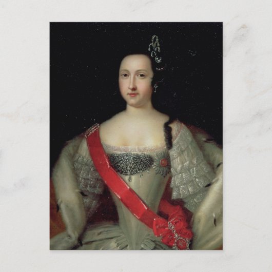 Carte Postale Portrait de la princesse Anna (Devant)